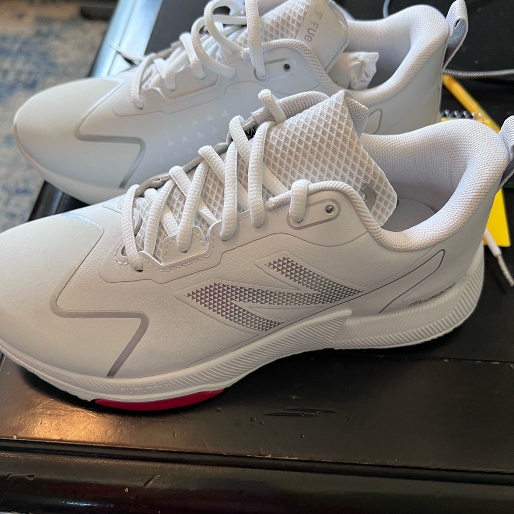 New Balance FuelCell Romero Duo Trainer Turf Shoes, White, Women’s 6.5, Men 5